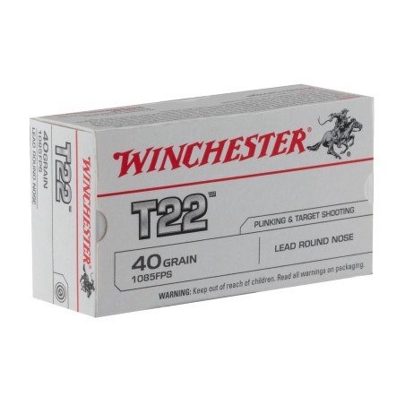 Cartouches Winchester Target 22 boîte de 50